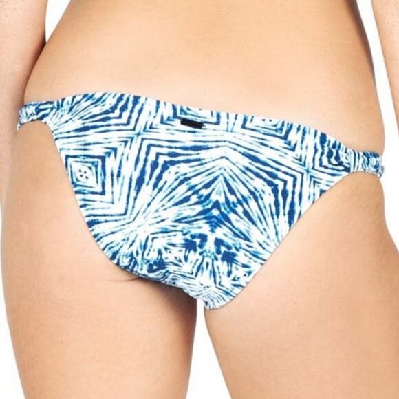 Women's Bright Blue Lost Sea Bikini Size M - Picture 2 of 2